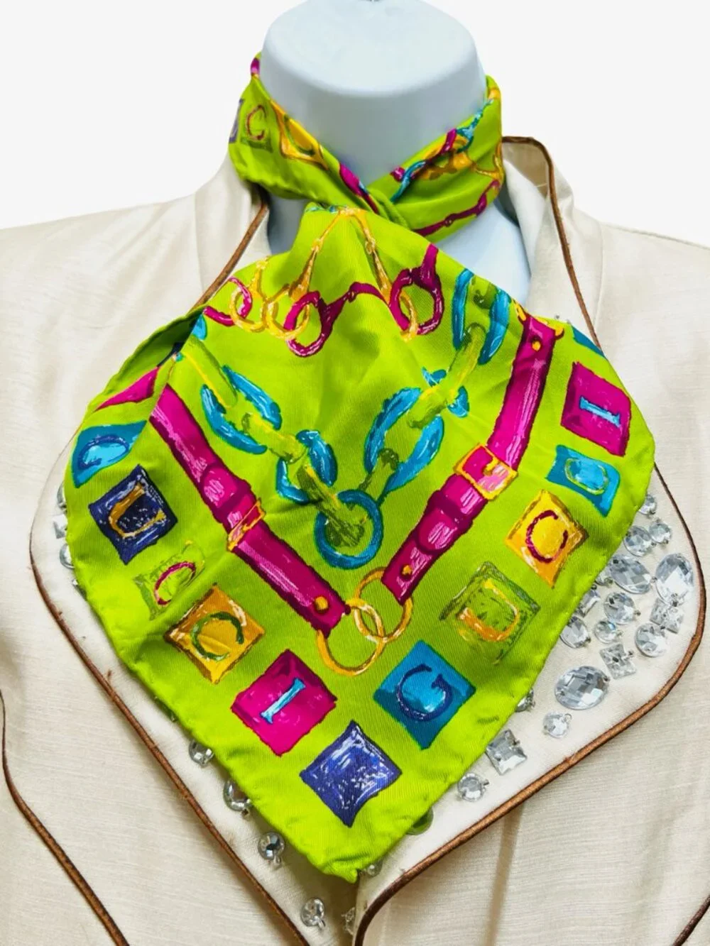 Gucci 100% Mini Scarf-Neckerchief 17